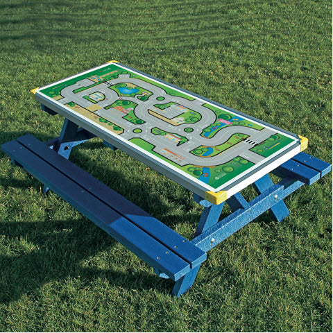Adult | Heavy Duty Picnic Bench Including Gameboard Top