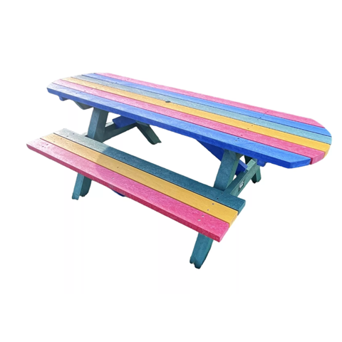 Adult Picnic Bench |  Extended Top Wheelchair Accessible
