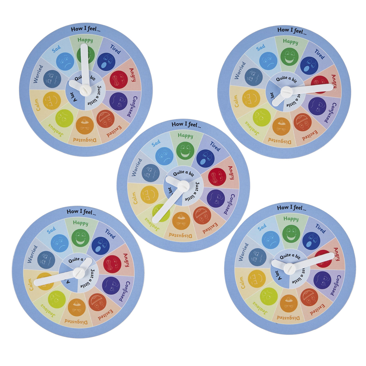 LDA How I Feel Wheels - Pack of 5