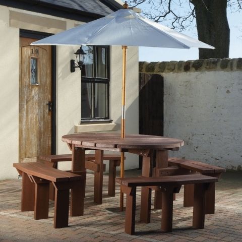 Adult Olympic Picnic Bench