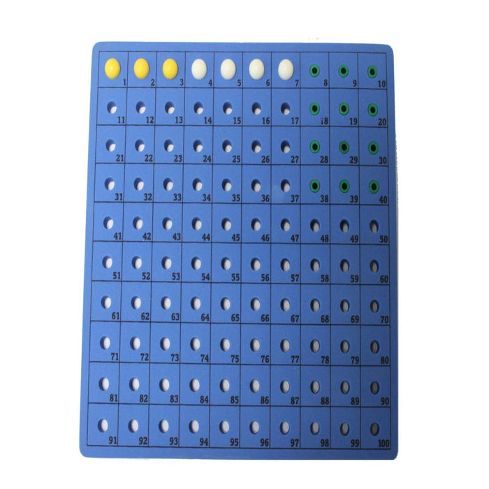 Number Board 100 Frame Ten Pack