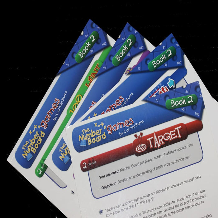 Number Board Game Cards 2