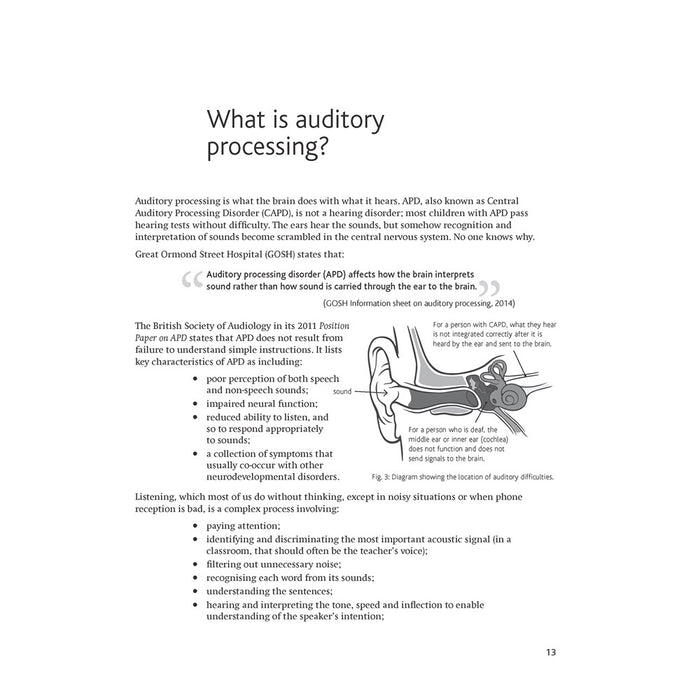Target Ladders Working Memory and Auditory Processing