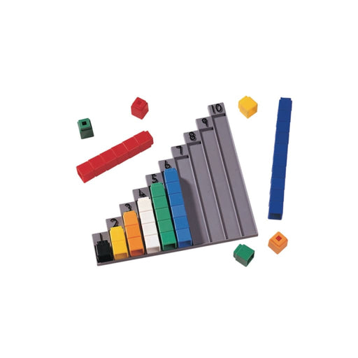 Unifix 1- 10 Stair - Maths Number Works & Games Sequencing & Predicting Sorting & Counting