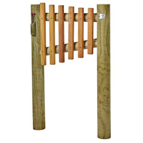 Hardwood Timber Xylophone - Vertical