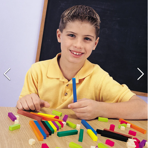 Learning Resources Cuisenaire Rods - 10mm Pack