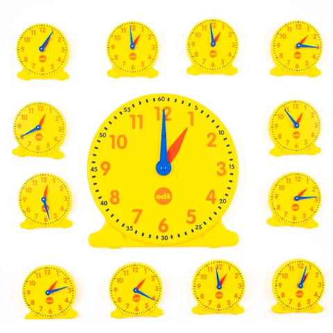 Demo Clock And 12 Student Clocks Pack