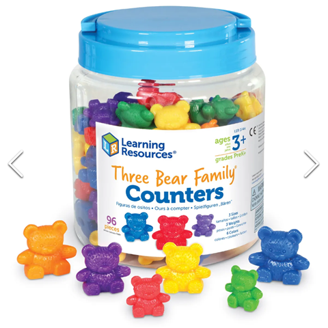 Three Bear Family Counters