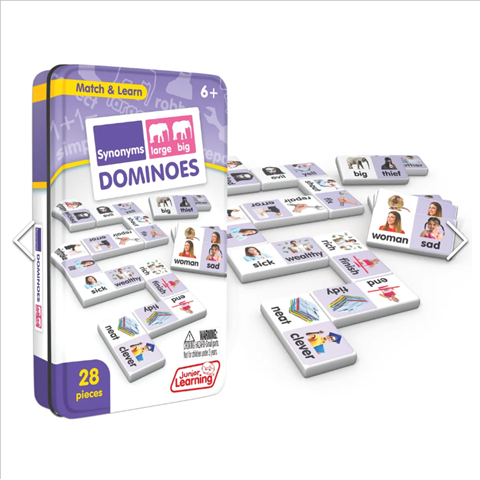 Junior Learning Synonyms Dominoes