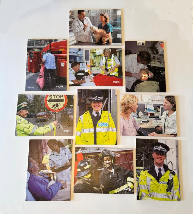 Community People Jigsaw Set from Hope Education - Pack of 10