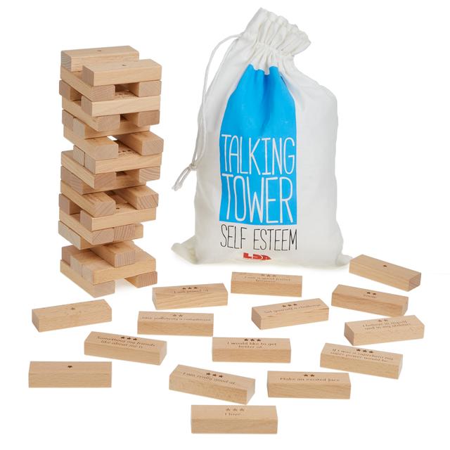 LDA Wood Talking Tower - Self Esteem