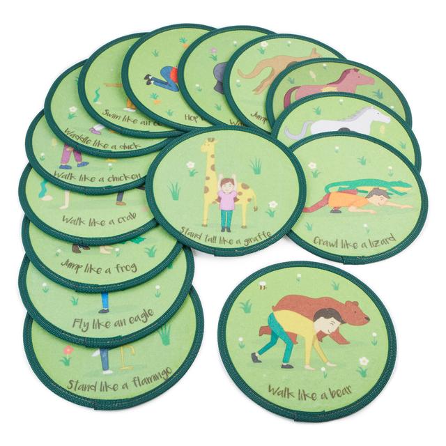 Walk This Way Floor Mats from Hope Education - Pack of 15