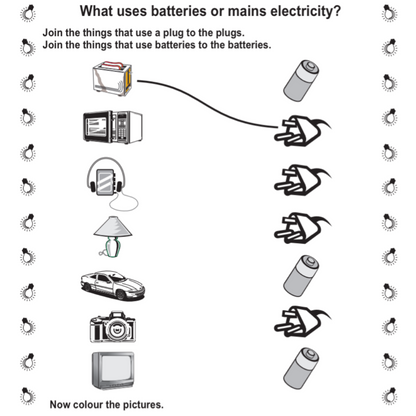 Primary Science Electricity Teacher's Notes