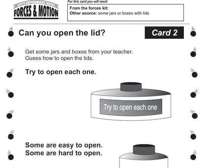 Primary Science Forces & Motion Pupil's Notes