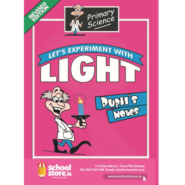 primary science light notes and experiments