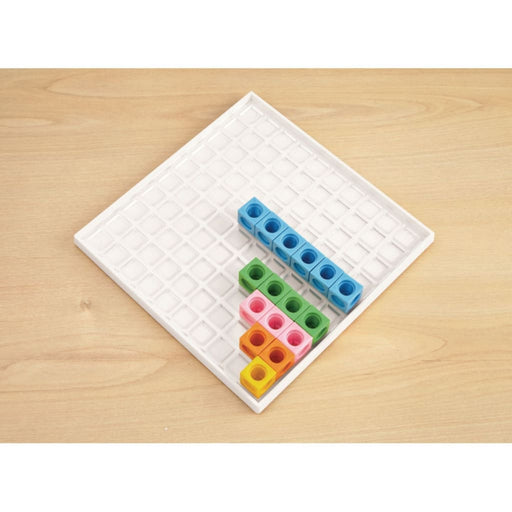 Multilink Grid Tray - Maths Number Works & Games Sequencing & Predicting Sorting & Counting