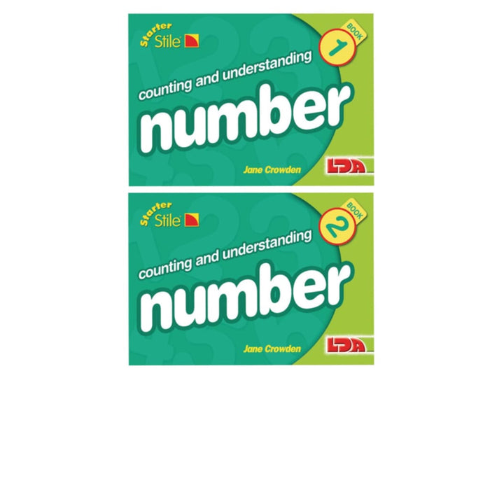 Multipack Starter Stile Maths Set 1 - Maths Dyspraxia & Dysculia Number Works & Games Sequencing & Predicting Sorting & Counting Stile