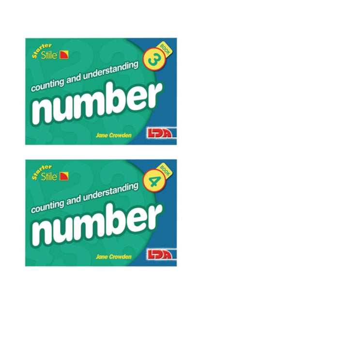 Multipack Starter Stile Maths Set 2 - Maths Number Works & Games Sequencing & Predicting Sorting & Counting Stile Mathematics