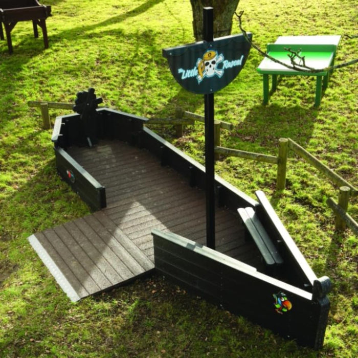 Sen Pirate Ship - Outdoor Inclusion Outdoor Plastic Play Recycled