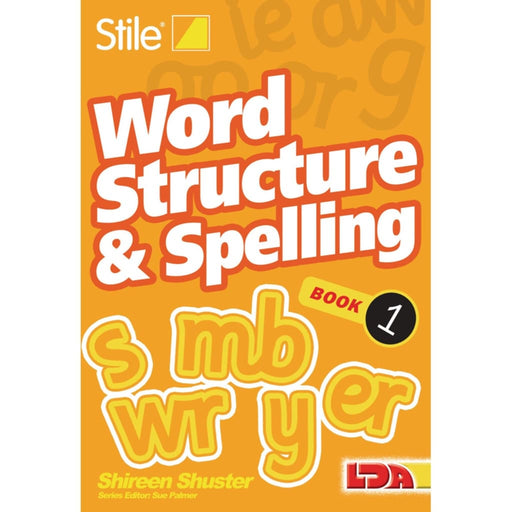 Stile Word Structure & Spelling - Books 1-12 - English Dyslexia Language Skills & Activities Phonics & Multiphonics Sequencing & Predicting
